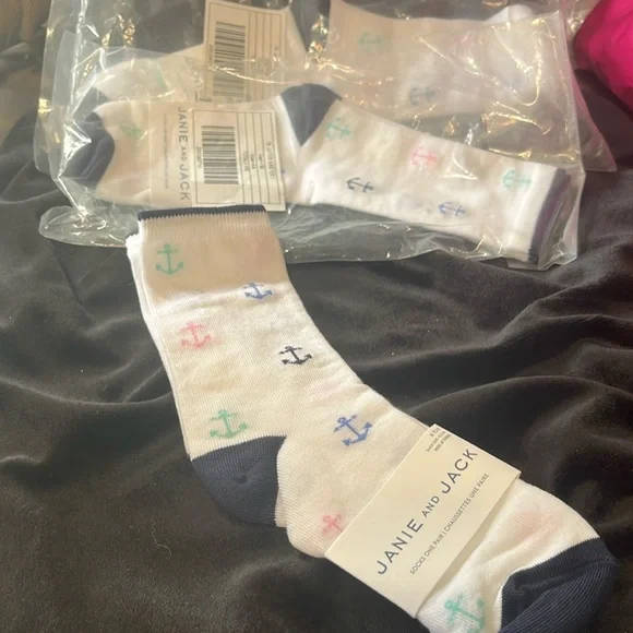 JANIE AND JACK GIRL’S SOCKS 3 pr. New in bag. #264
