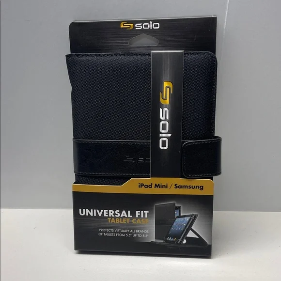 Solo Universal Fit Tablet eReader Case For 5.5” to 8.5” Tablet