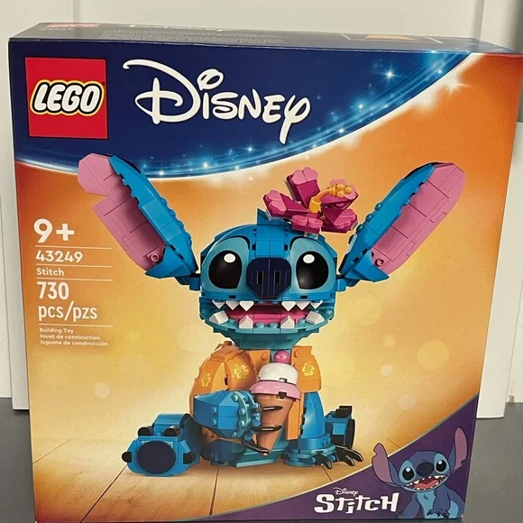 LEGO Disney 43249 Lilo & Stitch Building Toy Set 430Pcs 9+ NIB Sealed