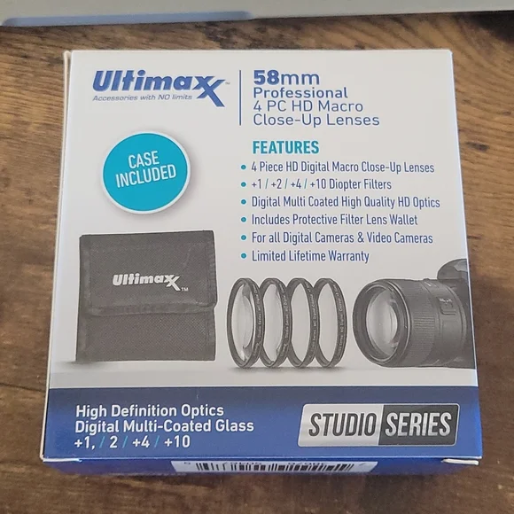 58mm Ultimaxx Professional Filter Kit