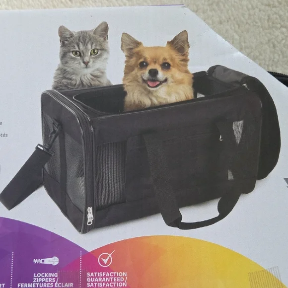 Black Pet Carrier, Airline Approved