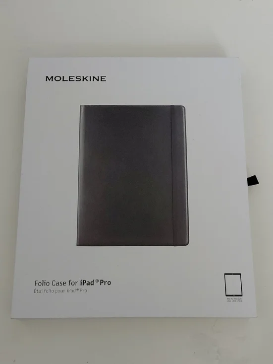 Moleskine Black Folio Case for iPad Pro
