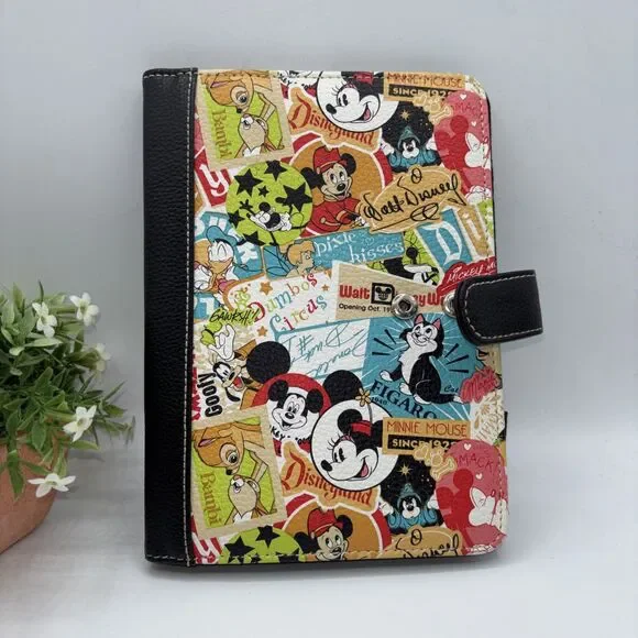 Disney Parks iPad Mini/Kindle Tablet Case Classic Disneyland Print 8.5