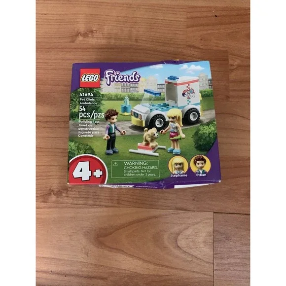 Lego Friends Pet Clinic Ambulance Building Set