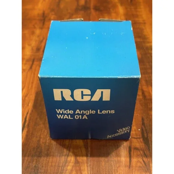 RCA WAL01A Wide Angle Conversion Lens with Adapters & Case For RCA Video Camera