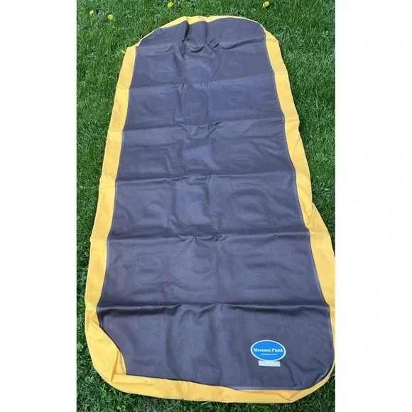 Vintage Western Field by Montgomery Ward air mattress Inflatable Raft