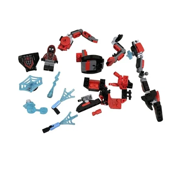 LEGO Marvel Spider-Man Miles Morales Mech Armor 76171 Incomplete For Parts