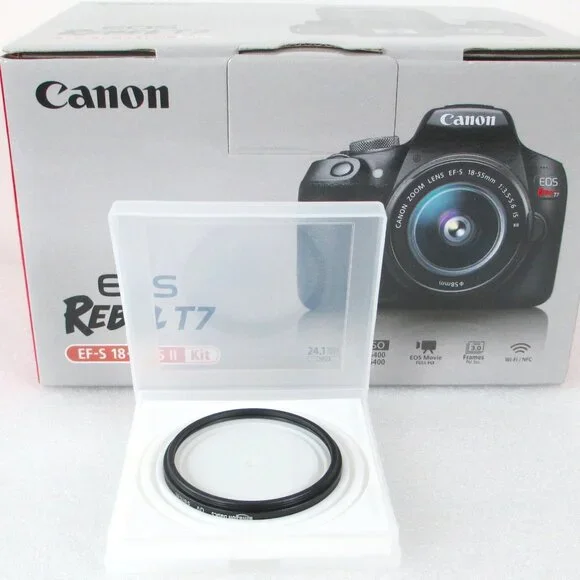 AMAZON BASICS 58MM UV LENS FILTERS CAPS