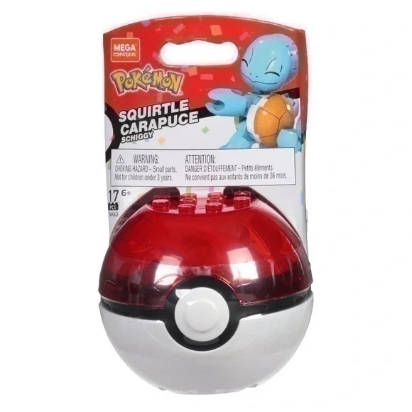 NWT. MEGA CONSTRUX Pokémon Squirtle