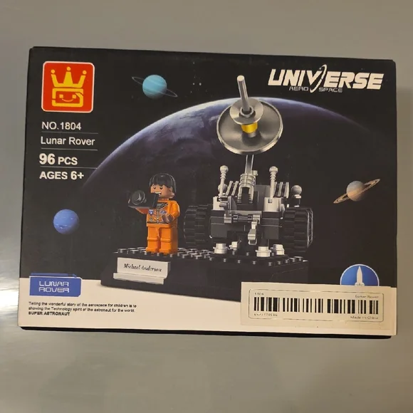 (J64) Space Lunar Rover Building / Lego Set -