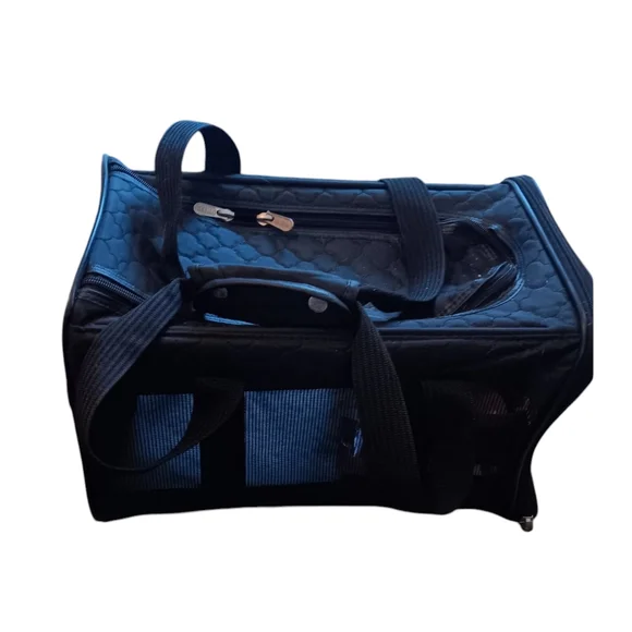 Sherpa Original Deluxe Lattice Print Airline-Approved Dog & Cat Carrier Bag
