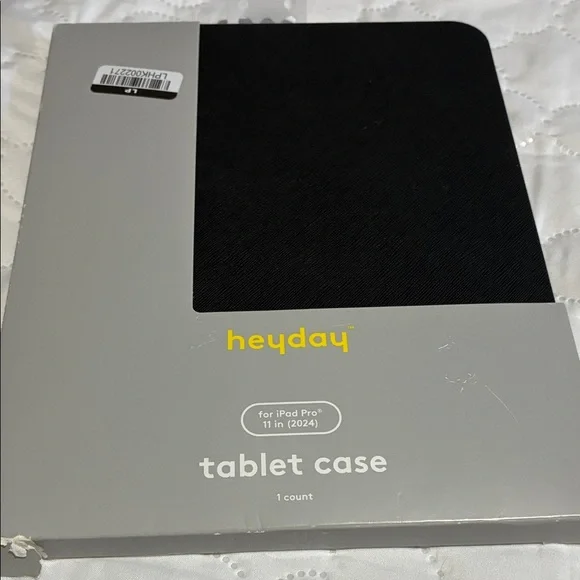 Heyday Black Tablet Case for iPad Pro 11-inch (2024)