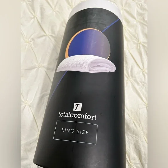 King Size Mattress cover - White