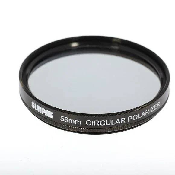 Sunpak - 58mm Circular Polarizer Filter