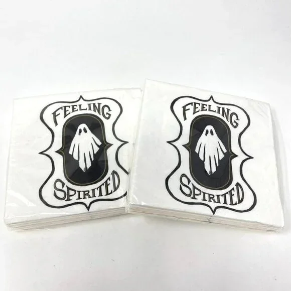 Target Threshold™ 20ct Beverage Disposable Napkins 'Feeling Spirited' Set of 2