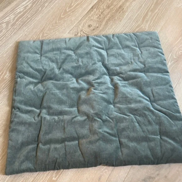 West Elm euro Quilted Pillow cover pair