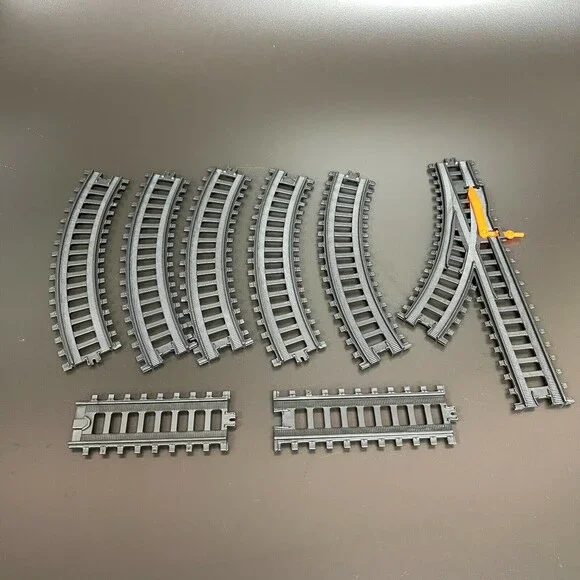 Jakks Pacific 2012 Power Trains Tracks Replacement Add-on Parts Toy Lot of 8