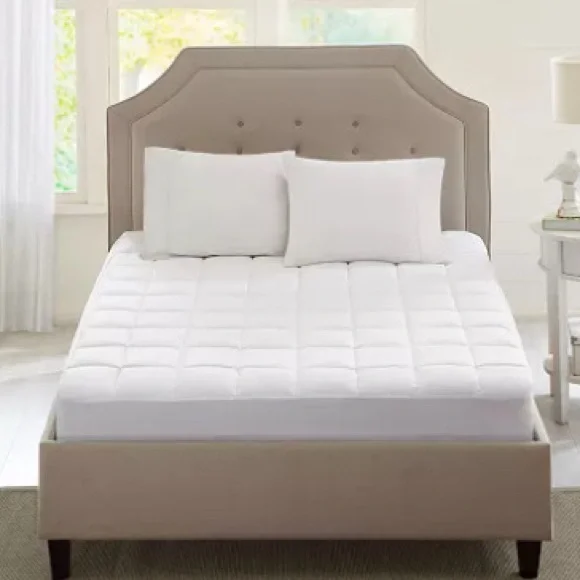 Sleep Philosophy Stain-Resistant Antimicrobial Microfiber Mattress Pad, Twin XL