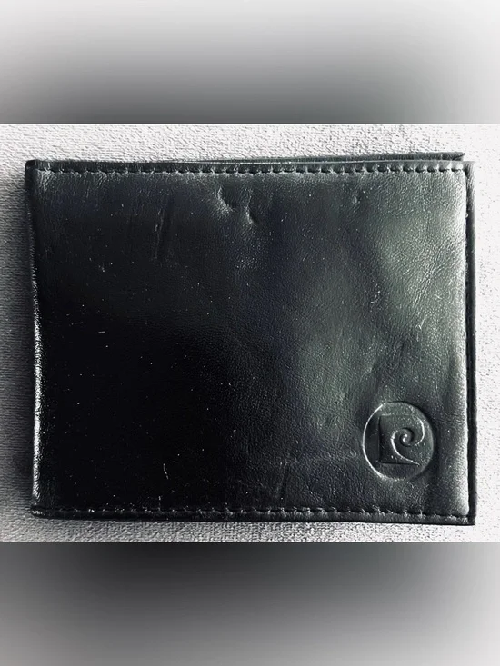 Vintage Pierre Cardin Bifold Wallet Mens Leather/NWT