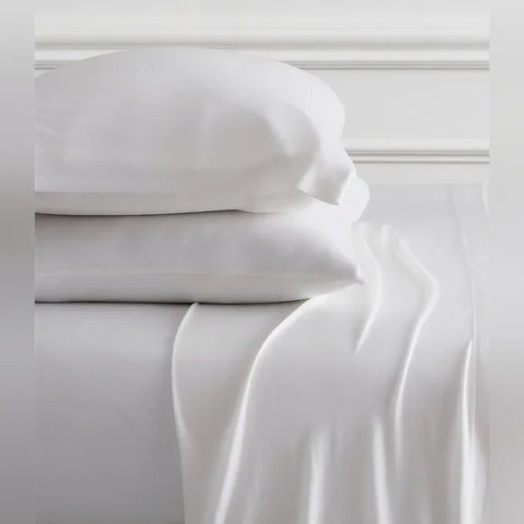 ❤️BUY 2 GET 1 FREE Jersey TENCEL™ Modal Sheet Set, King, White, Retail $209.00