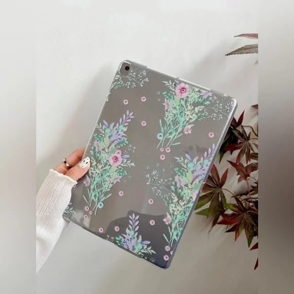 5/$10 | SHEIN | Flower Print Clear Case | Ipad Mini 4