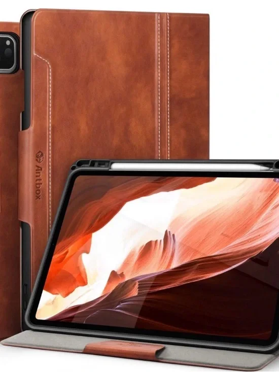 Antbox Case for iPad Pro 11 inch 4th Generation (2022)/3rd/2nd/1st Gen Leather