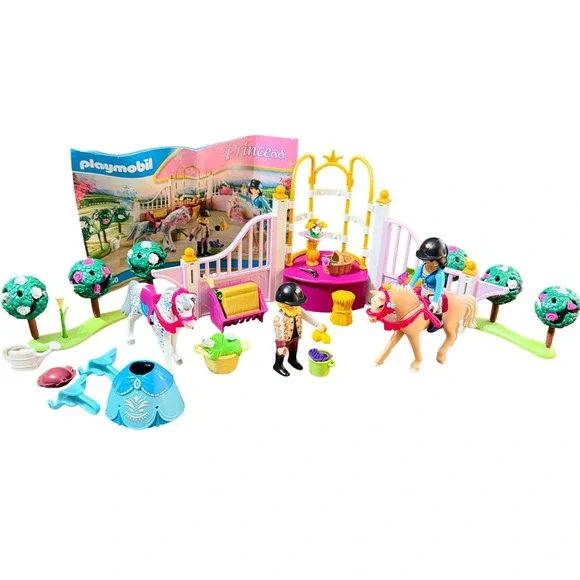 Playmobil 70450 Princess Riding Lessons Horses