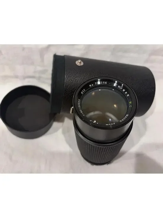Black Chinar Manual Zoom Focus Camera Macro Lens