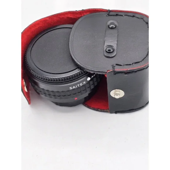 Saitex Auto Tele Converter 2X - MC for M/MD with‎ Case & Caps