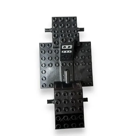 Mega Bloks Black Vehicle Base Frame Car Truck Automobile Replacement Build Part