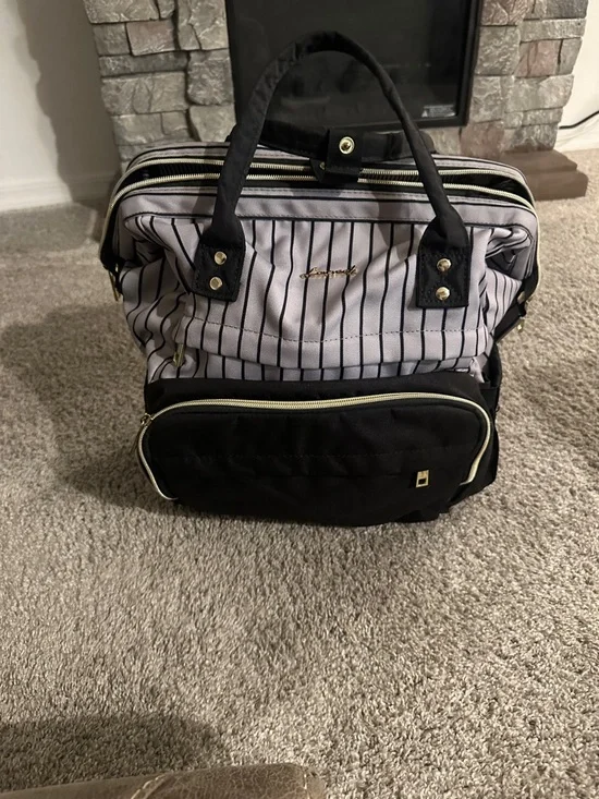 Lovevook Black backpack New computer back pack bag with Fronpockets