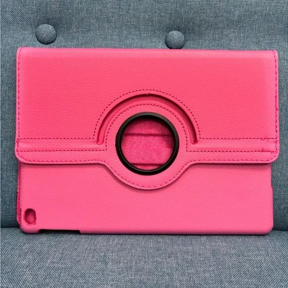 Pink Rotating Tablet Case for IPAD 5 or 6 (9.7 inch screen)
