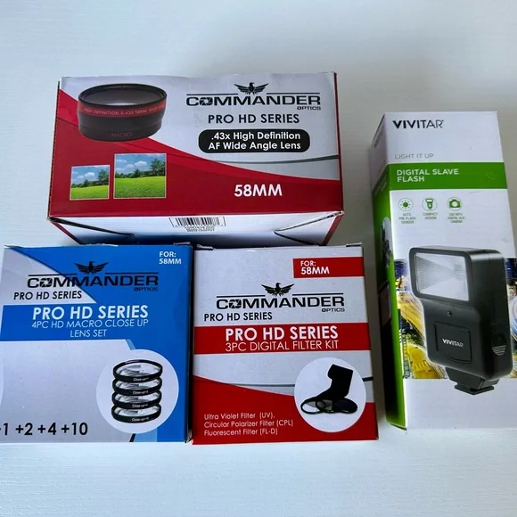 Canon Accessories. Brand New