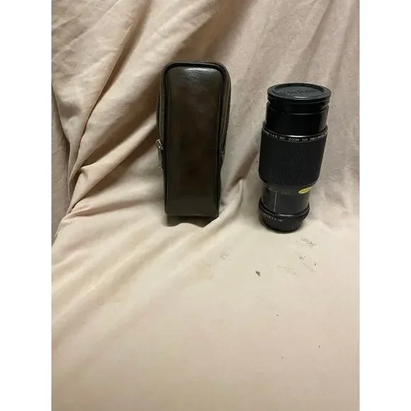 VIVITAR 80-200MM 1:4.5 MC Zoom NO. 28018759 58MM Lens Made In Japan Untested