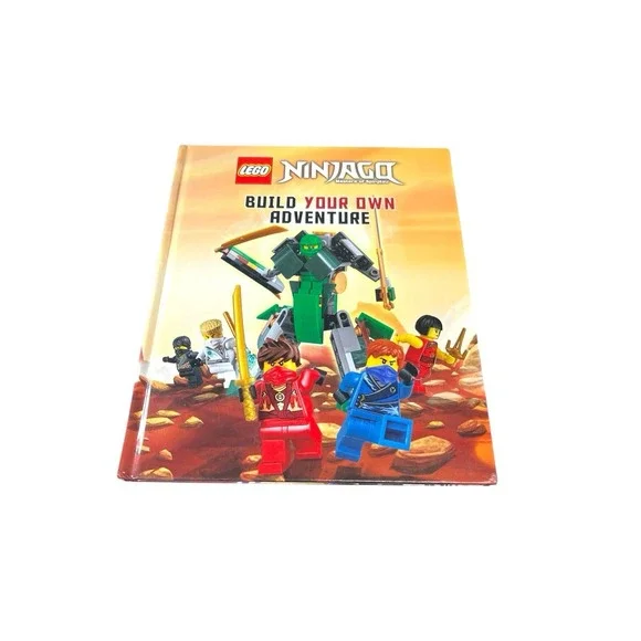 Lego Ninjago‎ Masters Of Spinjitzu Build Your Own Adventure Hardcover Book