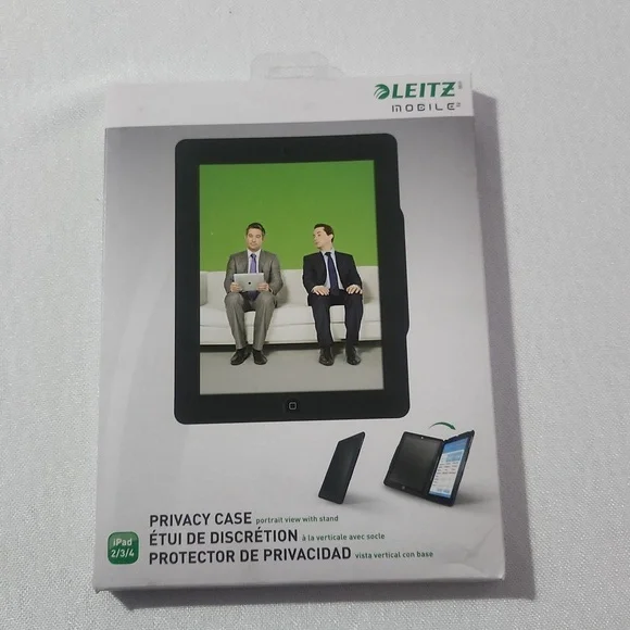 IPAD case view stand Landscape leitz shell skin privacy cover portrait