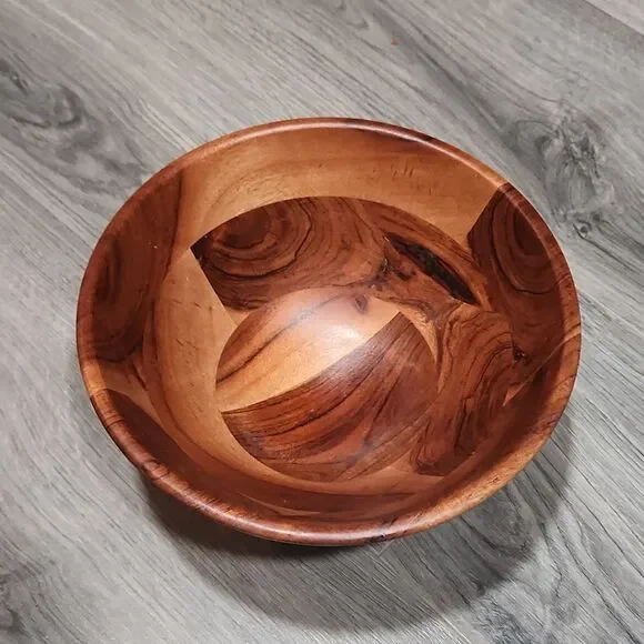 Williams Sonoma Open Kitchen Wooden Deep Bowl