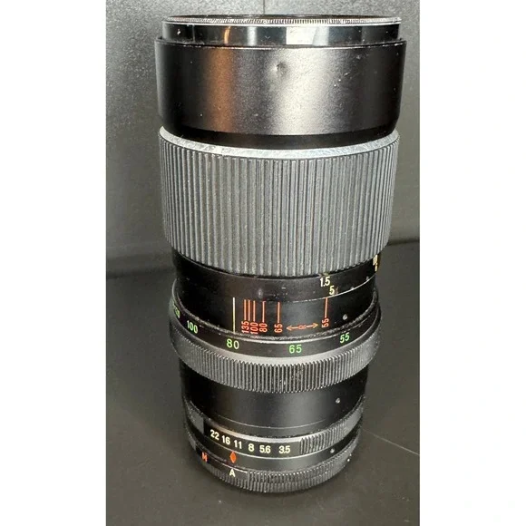 Vintage Bushnell Automatic 55-135mm 1:3.5 Camera Lens Japan *Untested*