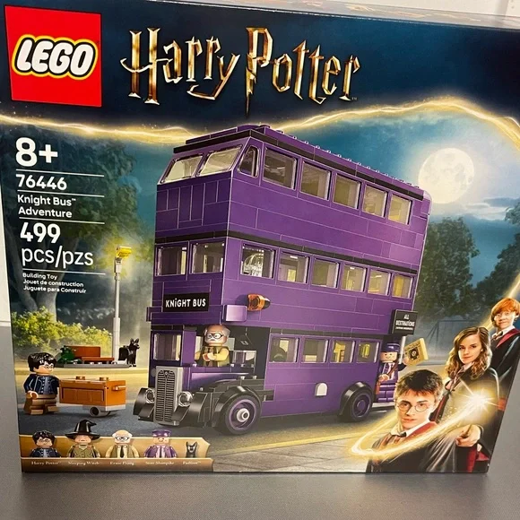 LEGO Harry Potter Knight Bus Adventure - Purple 76446 499Pcs 8+ NIB Sealed