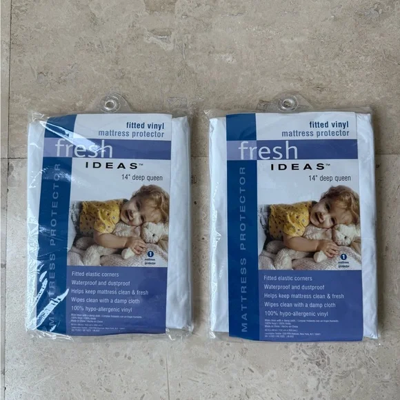 Bundle of 2 Fresh Ideas Mattress Protector 14