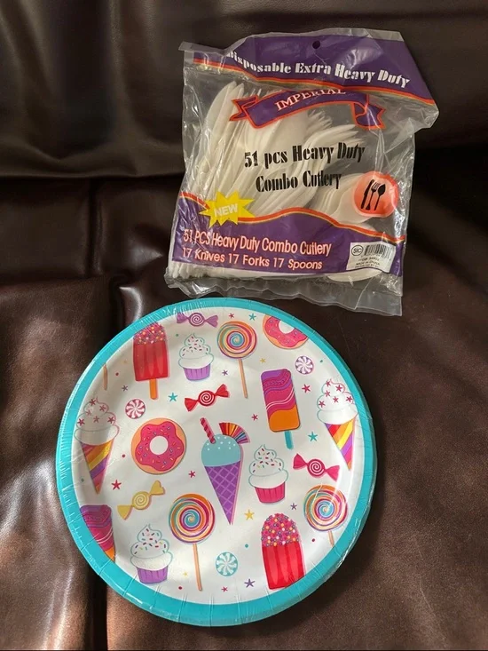 NWT Bundle of Birthday Party Supplies