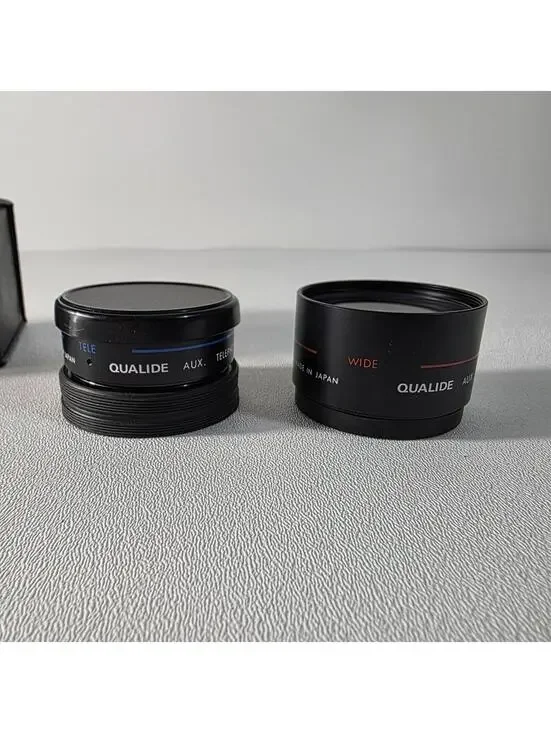 Qualide Wide Angle Lens Set Of Two With Case