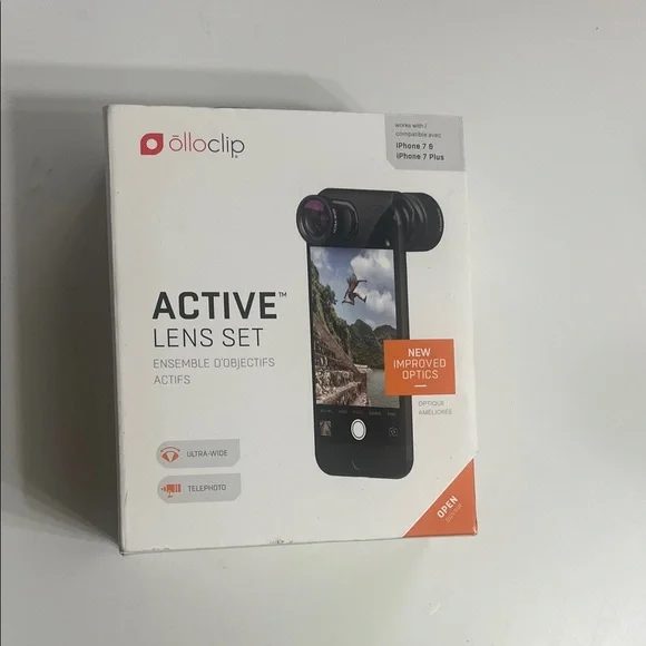 Active Lens Set for iPhone 7/7 Plus - Black
