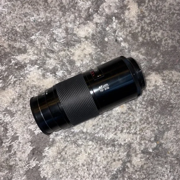 minolta AF Lens 70-210 Black Camera Lens