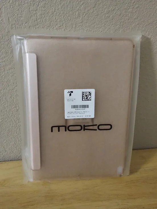 Moko Rose Gold Folio Tablet Case