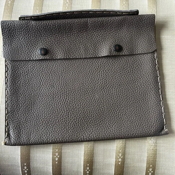 Leather iPad case