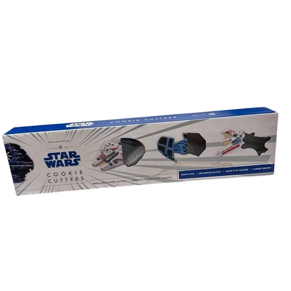 Williams-Sonoma Star Wars Cookie Cutters Set of 4 Like New‎