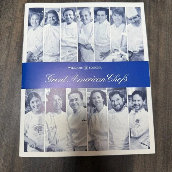 Williams Sonoma Great American Chefs Cookbook Recipes Culinary‎