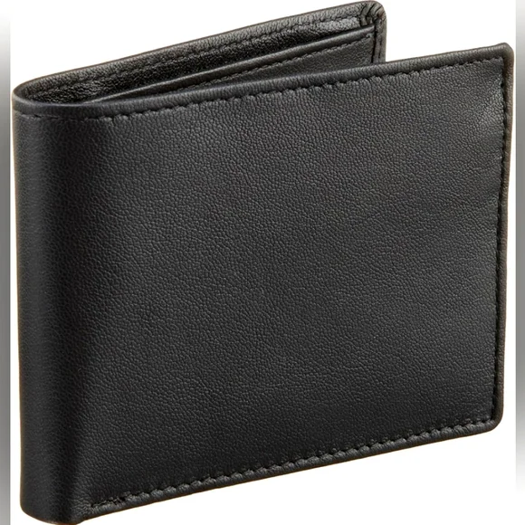 Perry Ellis Portfolio Slimfold Wallet with Bifold Closure