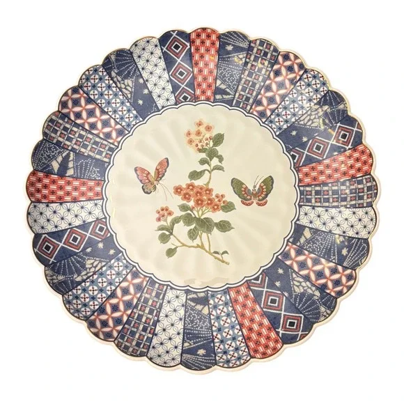 Williams Sonoma | Akino Dinner Plates | Set of 4 | Scalloped | NEW